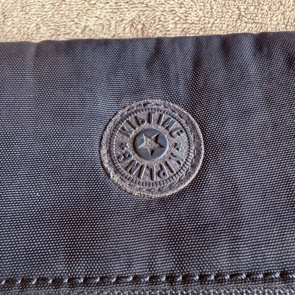 Kipling Blue Zip Up Money World Wallet - Picture 2 of 15